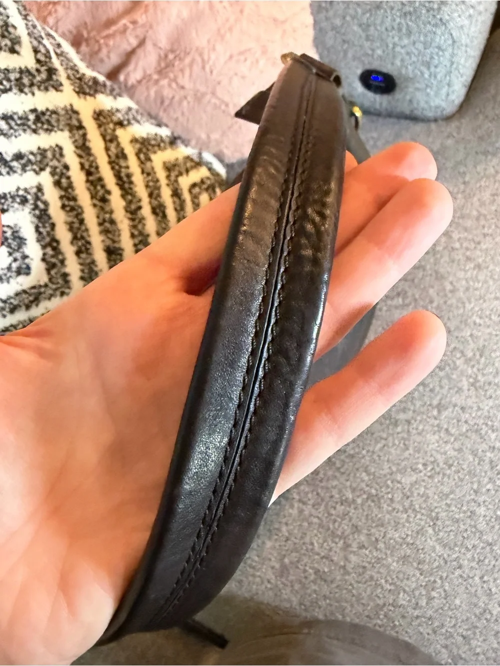 Vintage Dark Brown Frye Claude Hobo Shoulder Bag